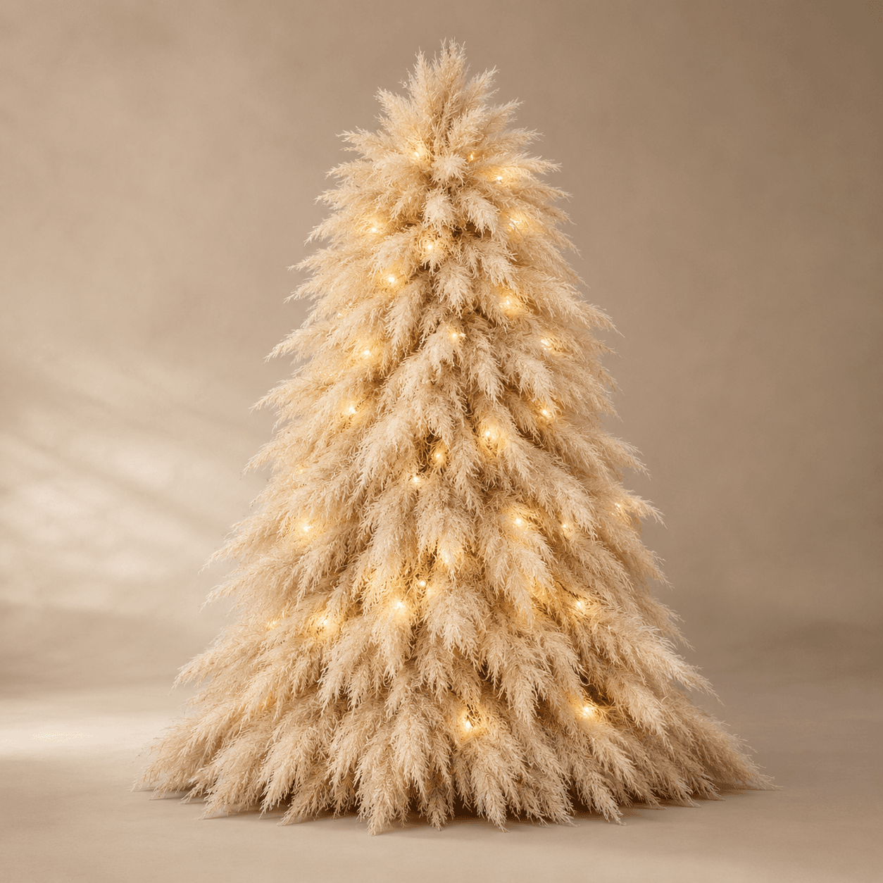 Soft Christmas Pampas Tree